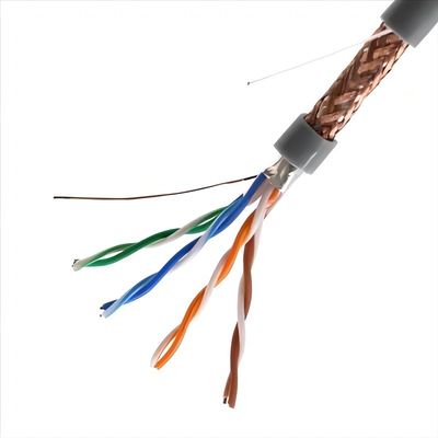Kabel Ethernet Tegangan Tinggi Kategori 5e dengan Konektor RJ45