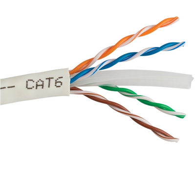 Komunikasi Data 23AWG UTP PVC Isolasi Kabel LAN LSZH Cat6