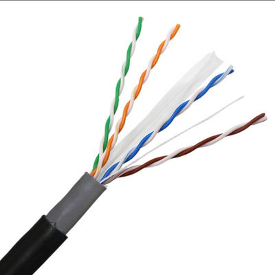 305M PVC PE UTP Cat6 Jaringan Kabel LAN Selubung Ganda