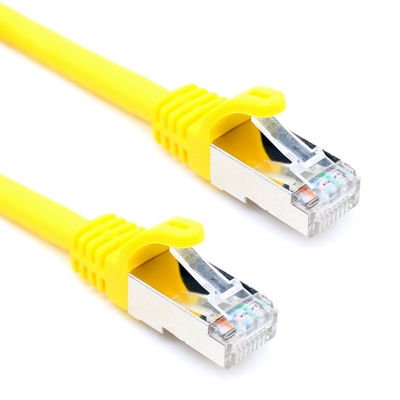 Komunikasi Horisontal 8P8C Kabel Terlindung Cat 6, Kabel FTP Cat6