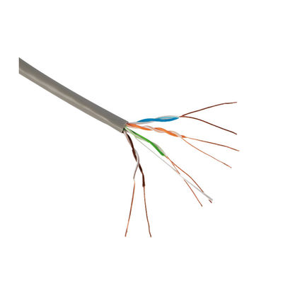 Cat5e U / UTP 0.5m Kategori 5 Kabel LAN Jaringan Jaket Disesuaikan