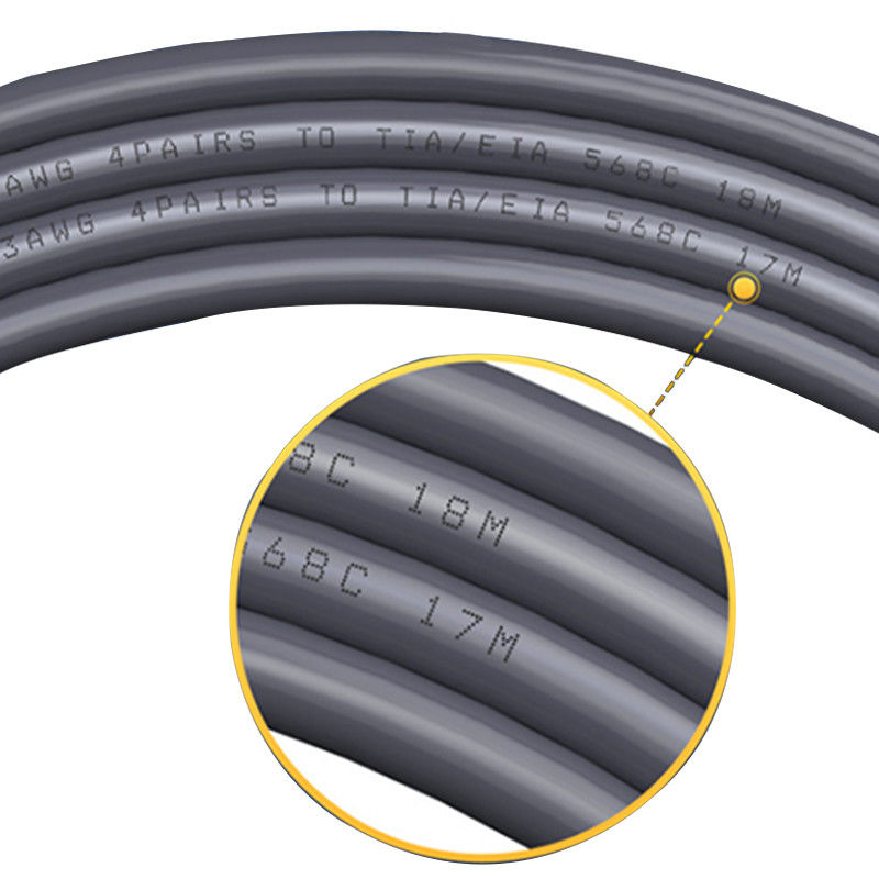 UTP Cat6 Kabel Jaringan Dan LAN 305M Panjang 23 AWG Gauge 23 AWG