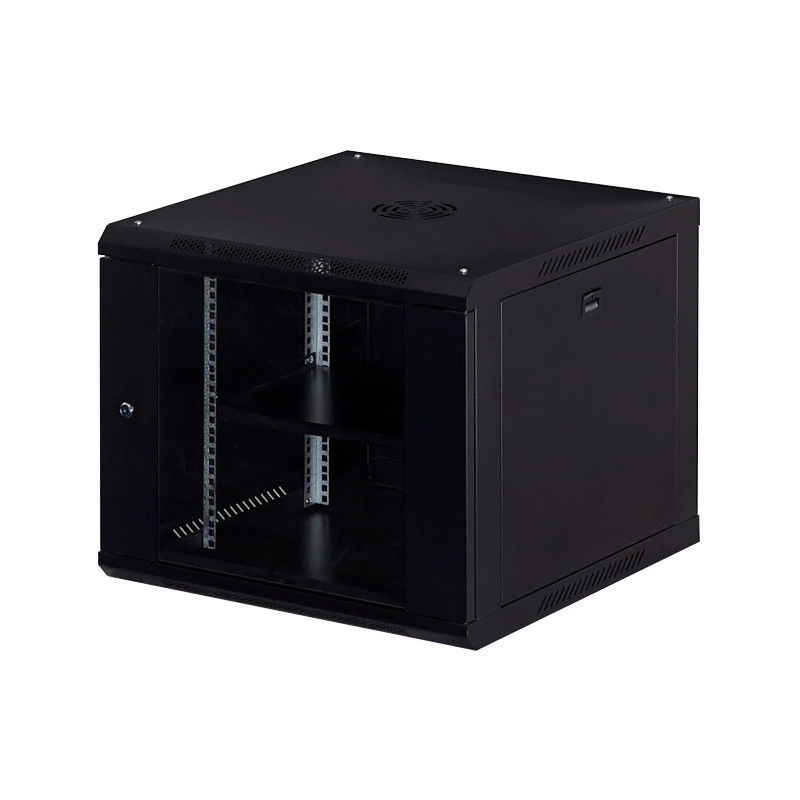 Vertikal 6U lantai berdiri Kabinet Jaringan Atau Wall Mount Server Kabinet