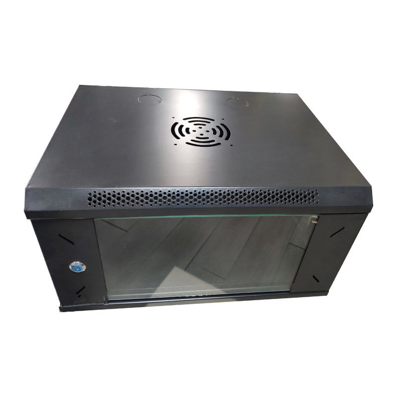 Kabinet Server Jaringan Terkunci yang Terventilasi untuk Switch Router Hard Disk Video Recorder