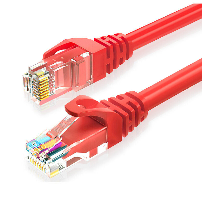Konektor Berlapis Emas UTP BC CCA Cat5e Patch Cord Untuk Gaming