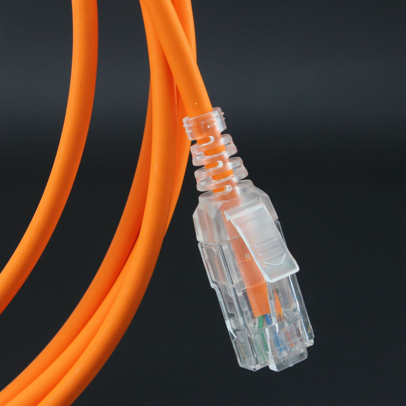 Kabel Patch LSZH PVC Cat6 Stabil Berkecepatan Tinggi, Kabel Ethernet 1000 Ft Cat6