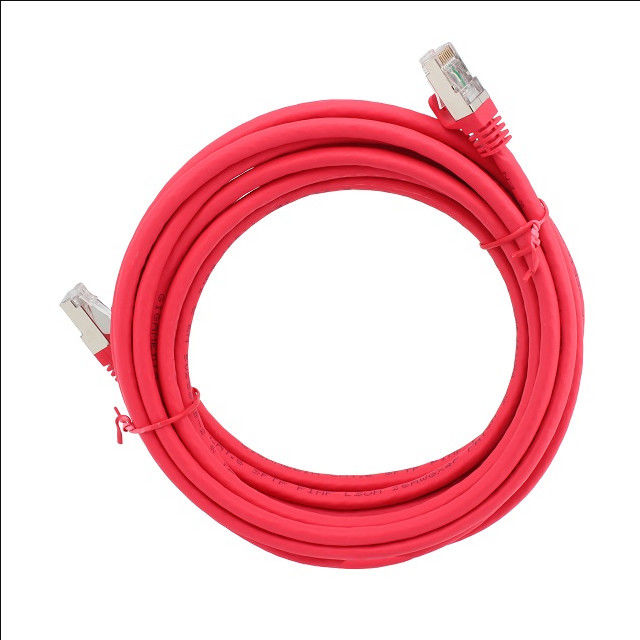 UTP FTP STP 3m Cat6 Patch Cord, Jaringan Ethernet Patch Cord Cat 6a Amp