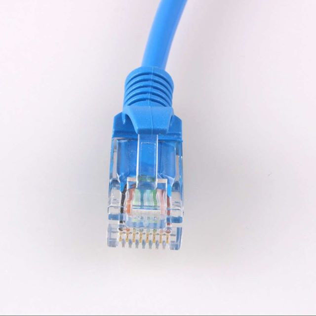 Berbagai Panjang RJ45 Ke RJ45 UTP 24AWG Cat6 Kabel Patch 4 Pasang 8P8C