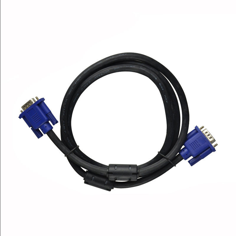 Kabel Coaxial Male To Male 3 + 6 VGA Ke VGA Dengan Inti Ferit