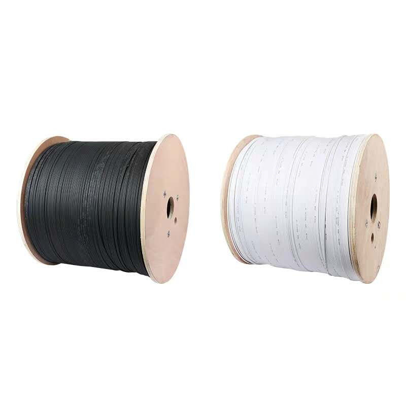 GJYFXCH G657A G652D 1 Core 2 Core FTTH Drop Cable, Kabel Fiber Optic Ethernet