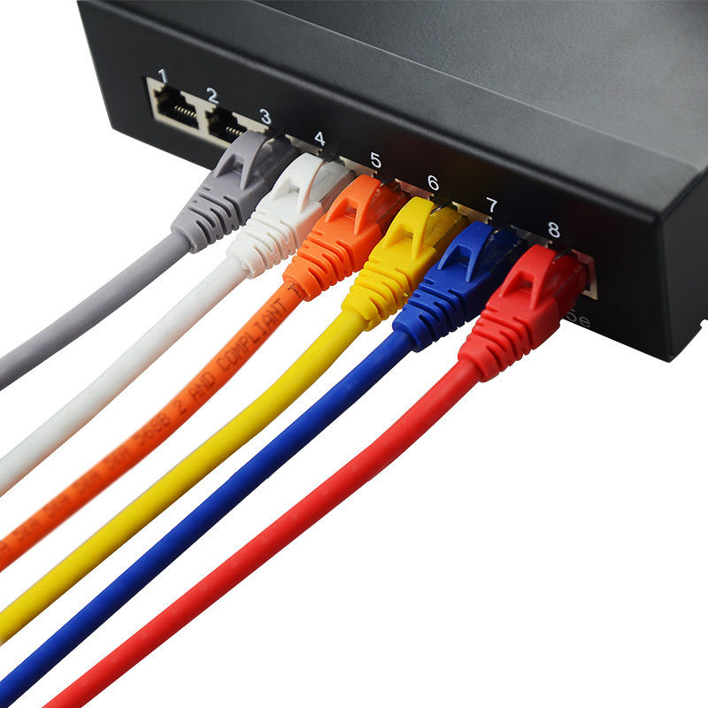 10m 34AWG Kabel Jaringan Ethernet Kabel Patch UTP Cat 6