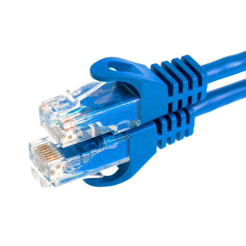 Kabel LAN Jaringan FTP Cat5 Pelindung Ganda Panjang 0,5m 1m 2m 3m