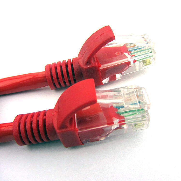 26AWG Bare Copper PVC LSZH 3M 5M 10M Kabel Patch Jaringan