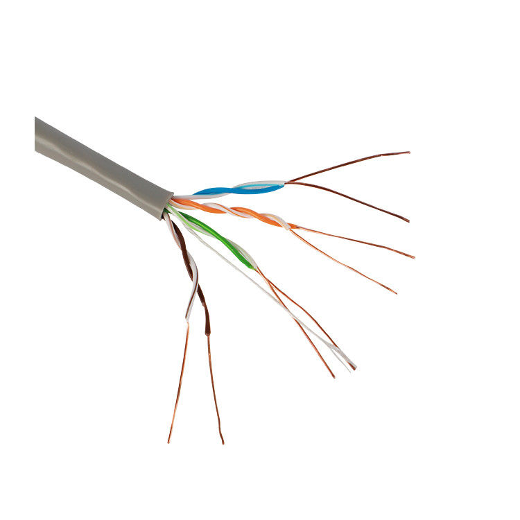 Cat5e U / UTP 0.5m Kategori 5 Kabel LAN Jaringan Jaket Disesuaikan