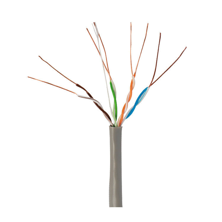 Cat5e U / UTP 0.5m Kategori 5 Kabel LAN Jaringan Jaket Disesuaikan