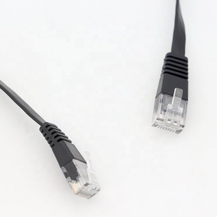 UTP 3M 5M 10M Jaringan Kabel Lan Industri Cat5 Cat6 Cat7 Cat8 Kabel Patch Datar