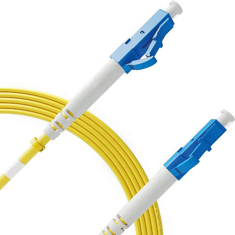 3.0mm SC APC Duplex kabel patch mode tunggal 1M Panjangnya kurang dari 0.3dB