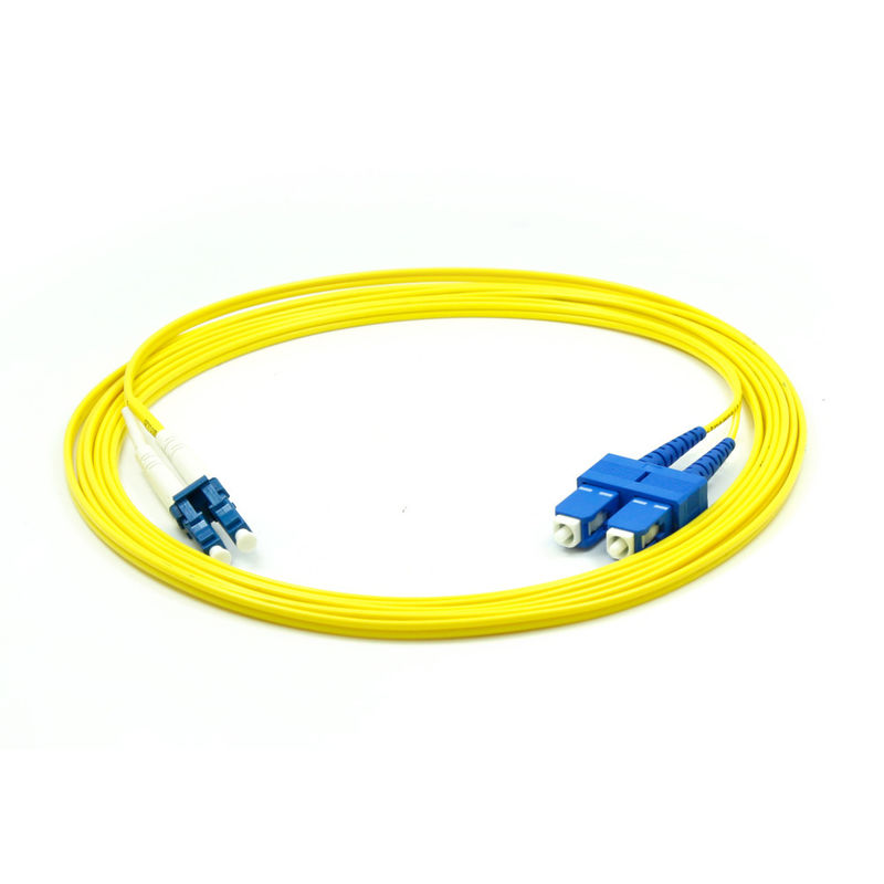 SC UPC FC LC SM G652D G657A Kabel Patch Kabel Pigtail SC 12 Inti Kabel Serat Optik Patch