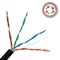Kabel UTP Jaringan Aman Kategori 5e Dengan Bahan Konduktor CCA Tembaga