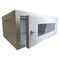 9U Jaringan Server Cabinet Rack Enclosure Plexiglass Door Lock 400mm Deep, Wall Mount