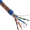 Cat6 Ethernet kabel, Cat6 Shielded SFTP kabel, 1000ft, 23AWG, Solid Bare Copper, 500MHz
