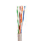 24AWG ANATEL Kabel Tembaga PVC Cat5e Non Pelindung, Kabel Ethernet Kabel Cat 5e
