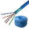 23AWG FTP Copper Cat6 Ethernet Cable 305m Untuk Telekomunikasi