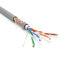 Kabel Tembaga Telanjang Padat Berkecepatan Tinggi 24AWG 26AWG 0.5mm FTP Cat5e Cable
