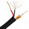 RG59 2C Power 75OHM Siamese Coaxial Cable Untuk Kamera CCTV