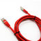 Kabel Lan Jaringan Ethernet UTP FTP Cat6e Merah 0,5m 1m 2m