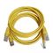 Kabel UTP Cat5 Kabel Patch Kuning Kabel Ethernet Cat5e Untuk Komputer Dan Router